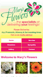 Mobile Screenshot of marysflowers.co.uk